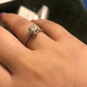 14k diamond ring